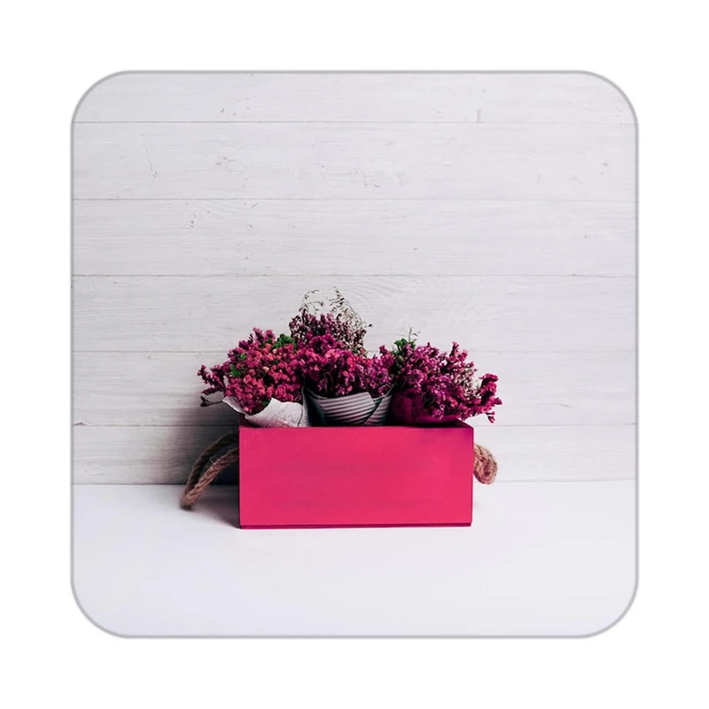 زیر لیوانی کاکتی طرح گل مدل mp18571