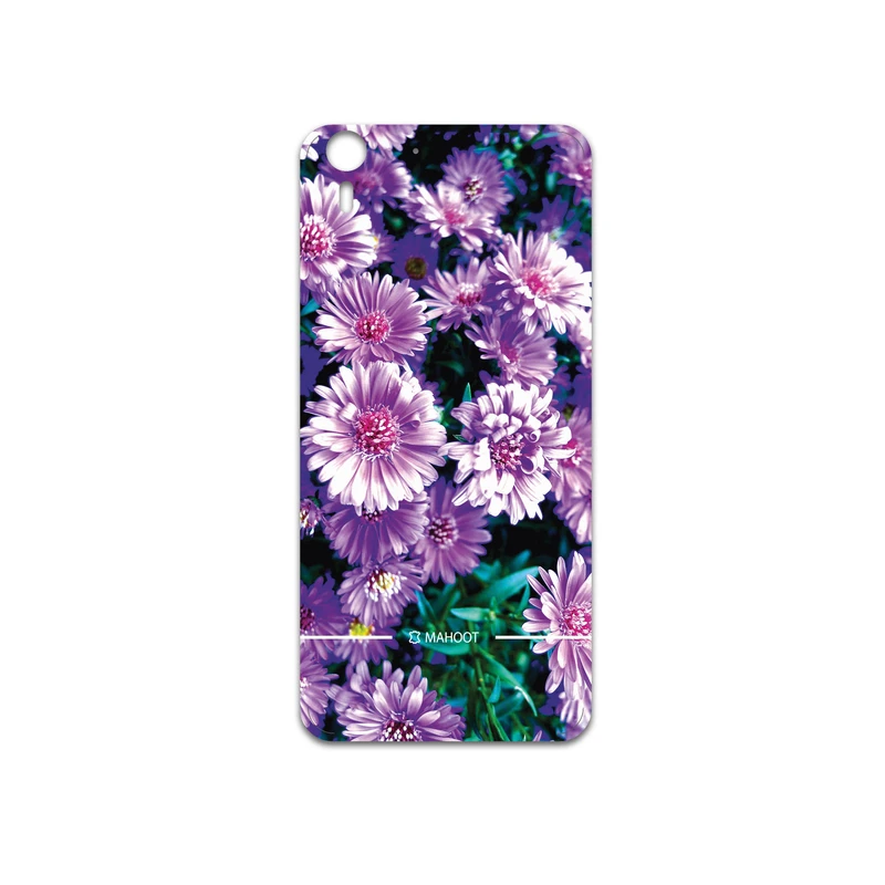 برچسب پوششی ماهوت مدل Purple-Flower مناسب برای گوشی موبایل اچ تی سی Desire Eye
