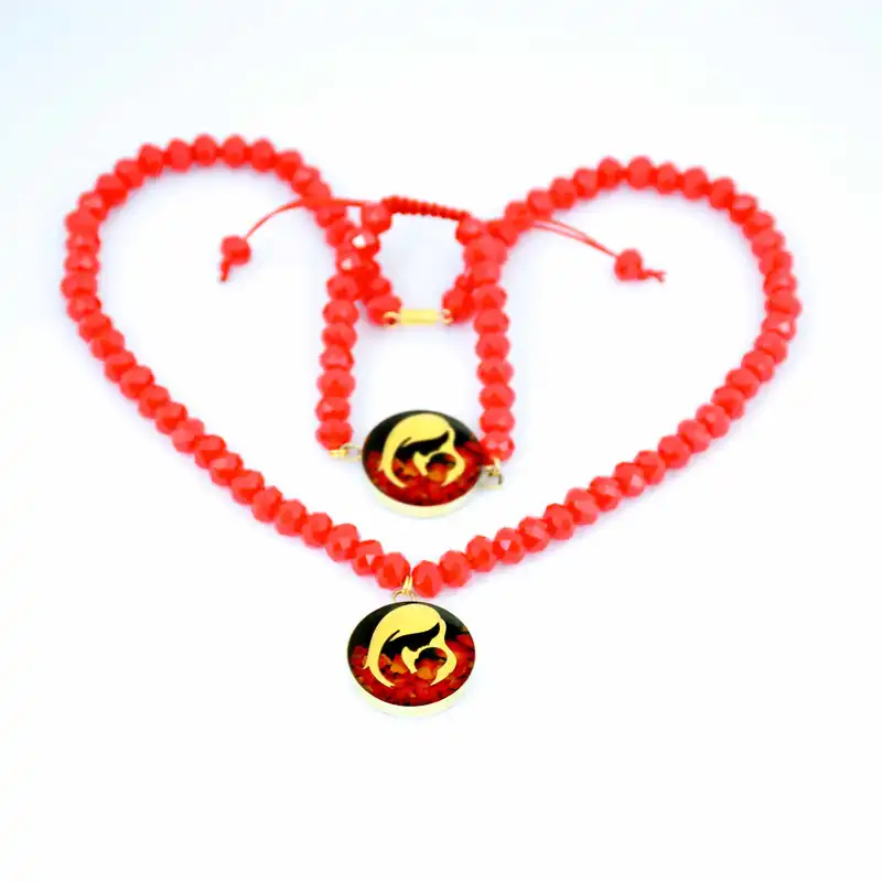 نیم ست زنانه آلتین هنر مدل مهر مادری