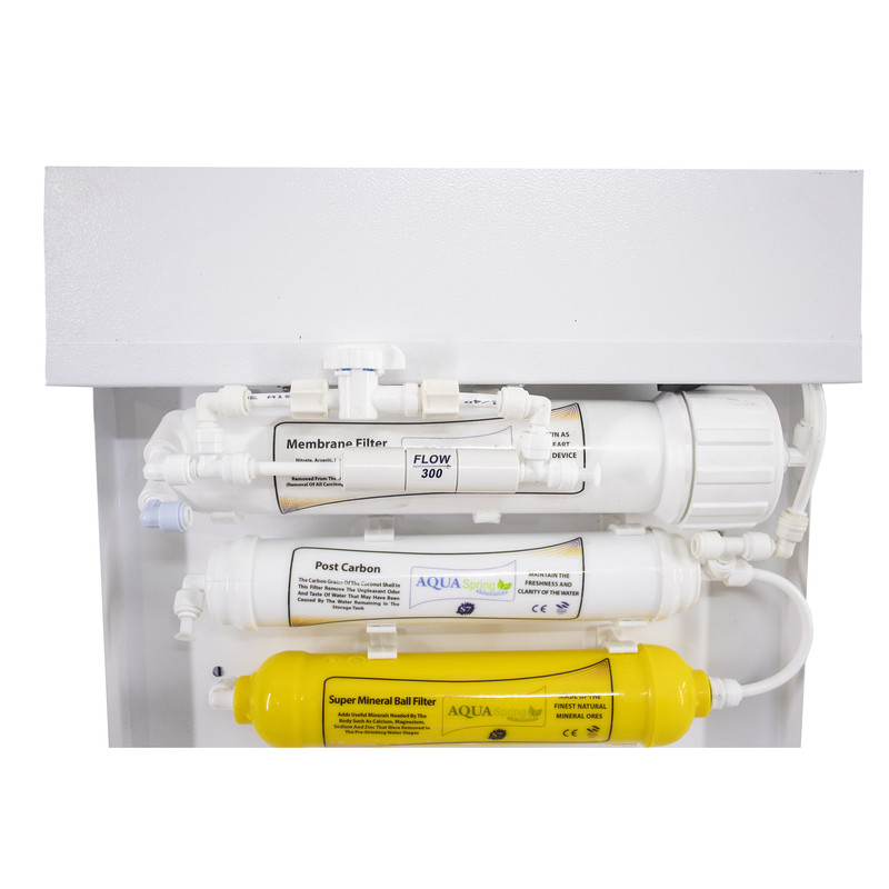 دستگاه تصفیه کننده آب آکوآ اسپرینگ مدل RO-S7-WZ 7800 به همراه فیلتر مجموعه  سه عددی