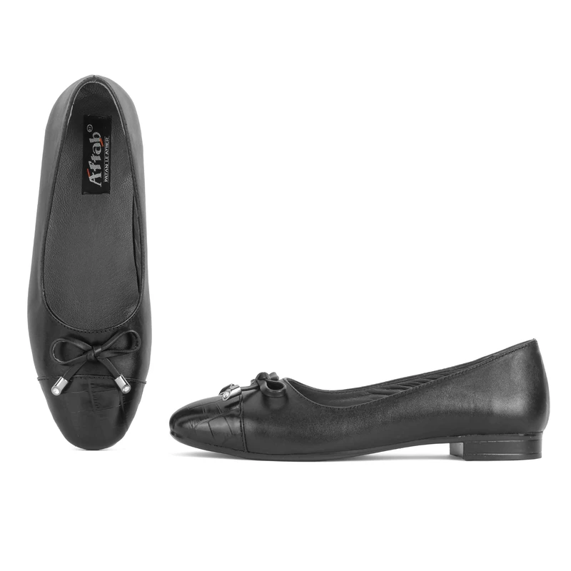 عکس شماره 4 : کفش زنانه پاتن چرم آفتاب مدل br01