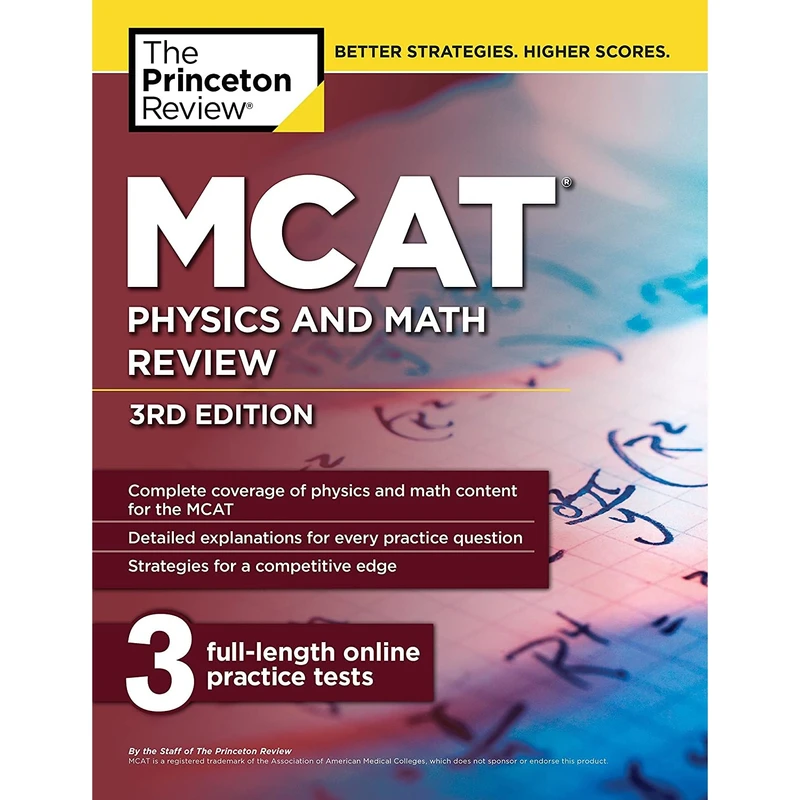 کتاب MCAT Physics and Math Review اثر James L. Flowers انتشارات Princeton Review