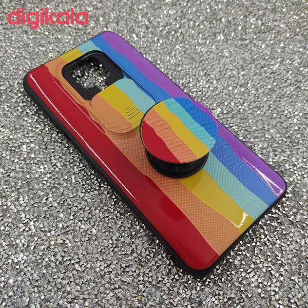 کاور مدل XM334A مناسب برای گوشی موبایل شیائومی Redmi Note 9s / 9 Pro / 9 Pro Max به همراه پایه نگهدارنده main 1 2