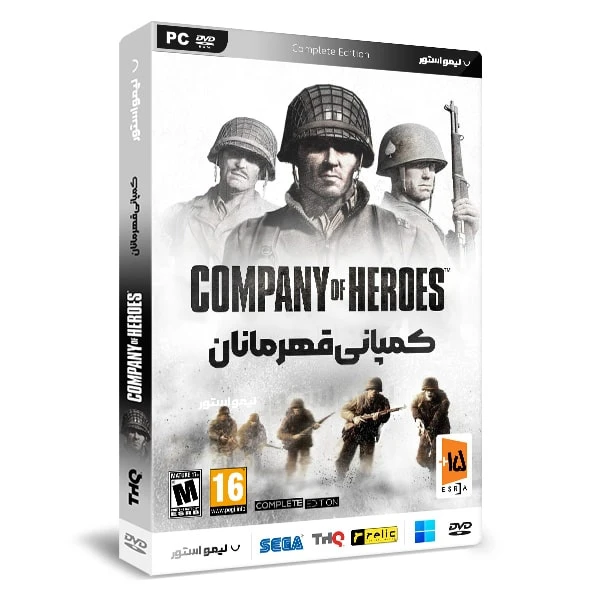 بازی company of heroes 1 مخصوص pc نشر لیمو استور