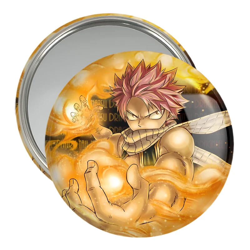 آینه جیبی خندالو مدل ناتسو انیمه فری تیل Fairy Tail  کد 16471