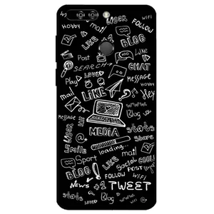 Megafone Social Media 1898 Cover For Honor 8 Pro