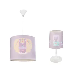 لوستر کودک مدل فرندز به همراه آباژور