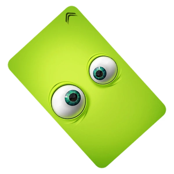 استیکر کارت بانکی طرح ایموجی فانتزی مدل CAC670-K-G1-173