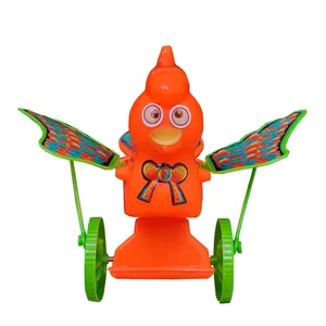 اسباب بازی مدل چرخ عصا طرح پرنده شانه به سر