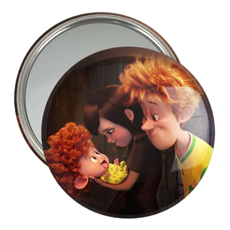 آینه جیبی خندالو طرح هتل ترانسیلوانیا کد 3755