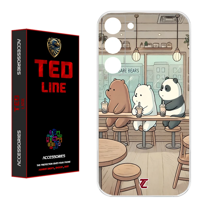 کاور تدلاین طرح خرس کد 1164 مناسب برای گوشی موبایل سامسونگ Galaxy S21 FE