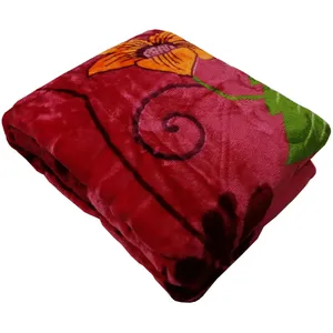  پتو نرمینه بافت مدل نگین کد N-12430 سایز 215×155 سانتی متر 