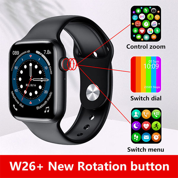 ساعت هوشمند مدل W26 pro 