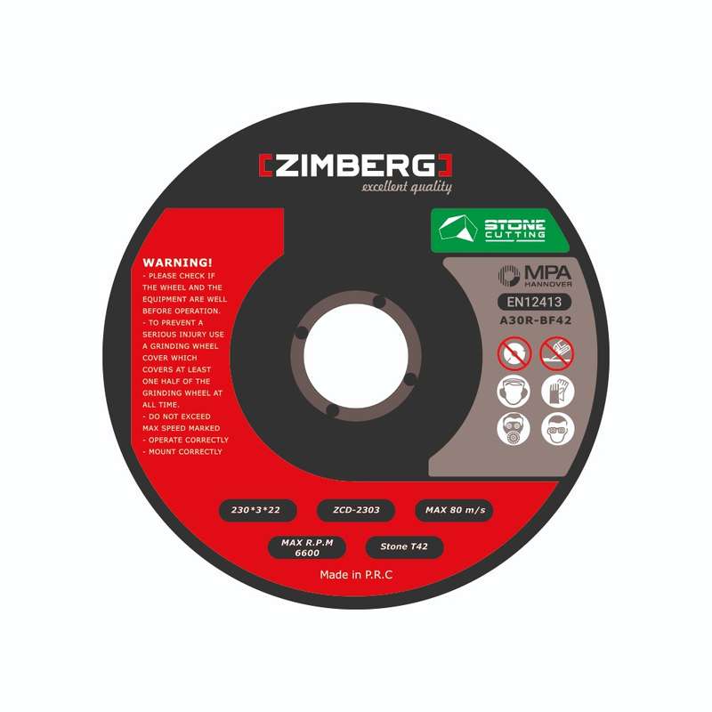 صفحه برش سنگ زیمبرگ مدل Z-2303