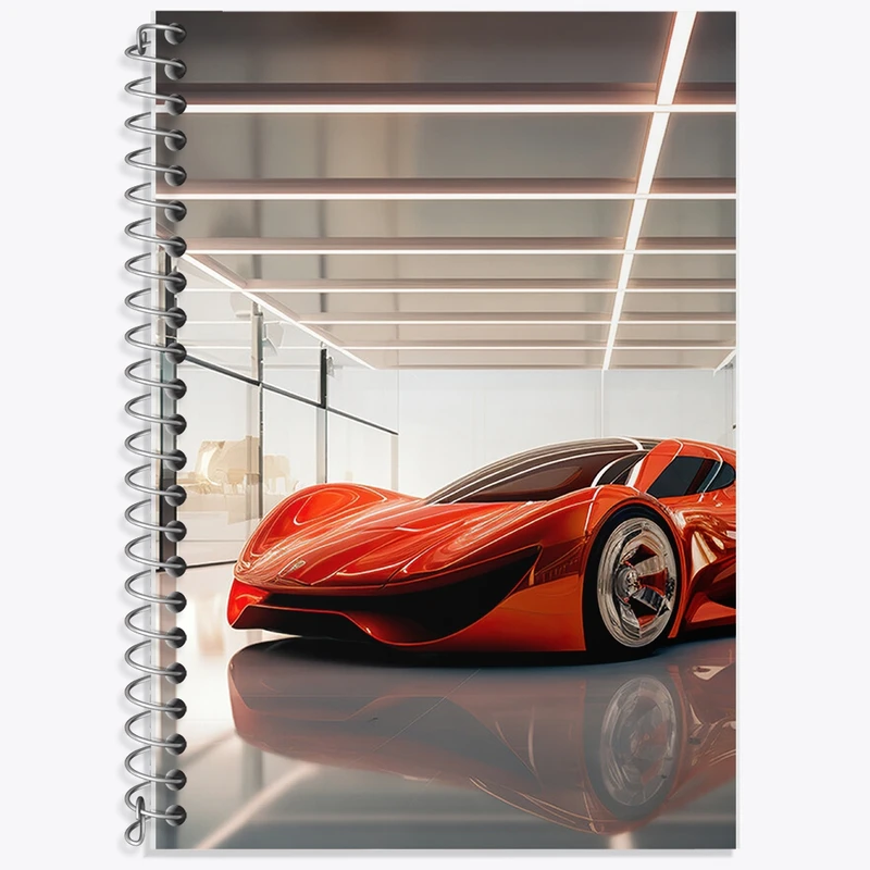 دفتر لغت 50 برگ خندالو طرح ماشین اسپرت کد F999