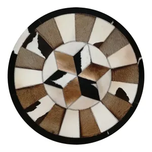 کلاژ فرش پوست و چرم کمالی مدل AD-0127