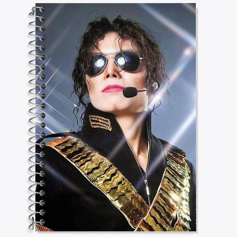 دفتر لغت 50 برگ خندالو مدل مایکل جکسون Michael Jackson کد 19252