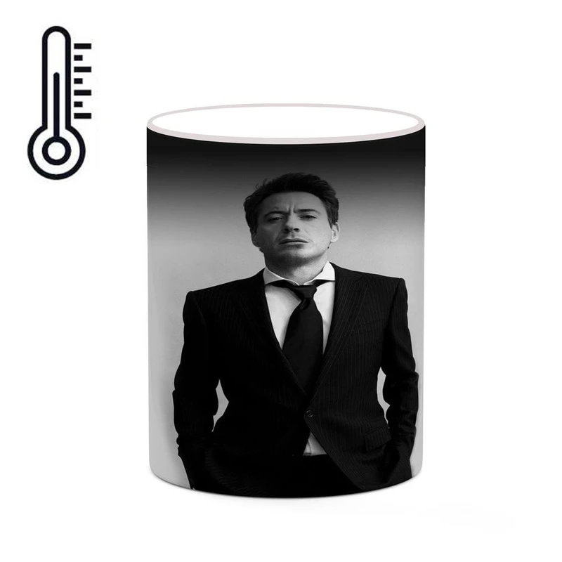 ماگ حرارتی کاکتی طرح Robert Downey Jr مدل mgh27178