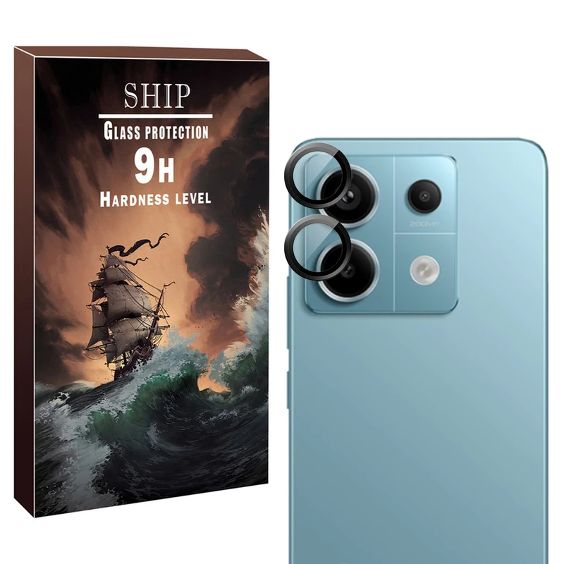 محافظ لنز دوربین شیپ مدل Ring-Metal-SH مناسب برای گوشی موبایل شیائومی Redmi Note 13 5g