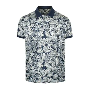 پولوشرت آستین کوتاه مردانه 1991 اس دبلیو طرح هاوایی مدل POL1915 NBG