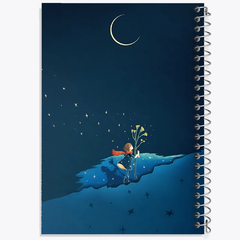 دفتر شطرنجی 50 برگ خندالو طرح پسر و گل کد F6428