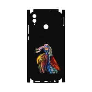 MAHOOT Rainbow Hair Digital Art-FullSkin Cover Sticker for Honor 8X