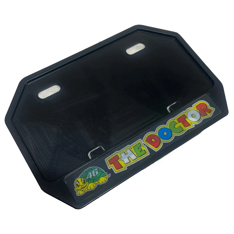 قاب پلاک موتور سیکلت وارون طرح چند ضلعی کد W-117