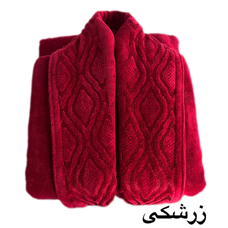 حوله پالتویی آقای کاریزما طرح ای سی سایز 125 مناسب برای قد 160 الی 185 سانتی متر