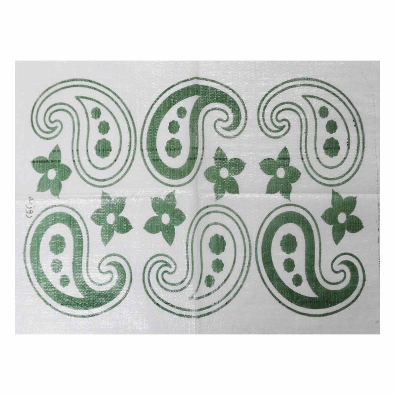 الگو فرشینه بافی روزنه طرح بته جقه کد 26