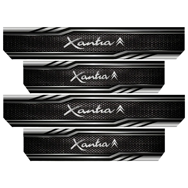 برچسب پارکابی خودرو رایسان کد SP2049 مناسب برای زانتیا بسته 4 عددی