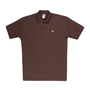 پولوشرت آستین کوتاه مردانه مدل جودون رنگ قهوه ای