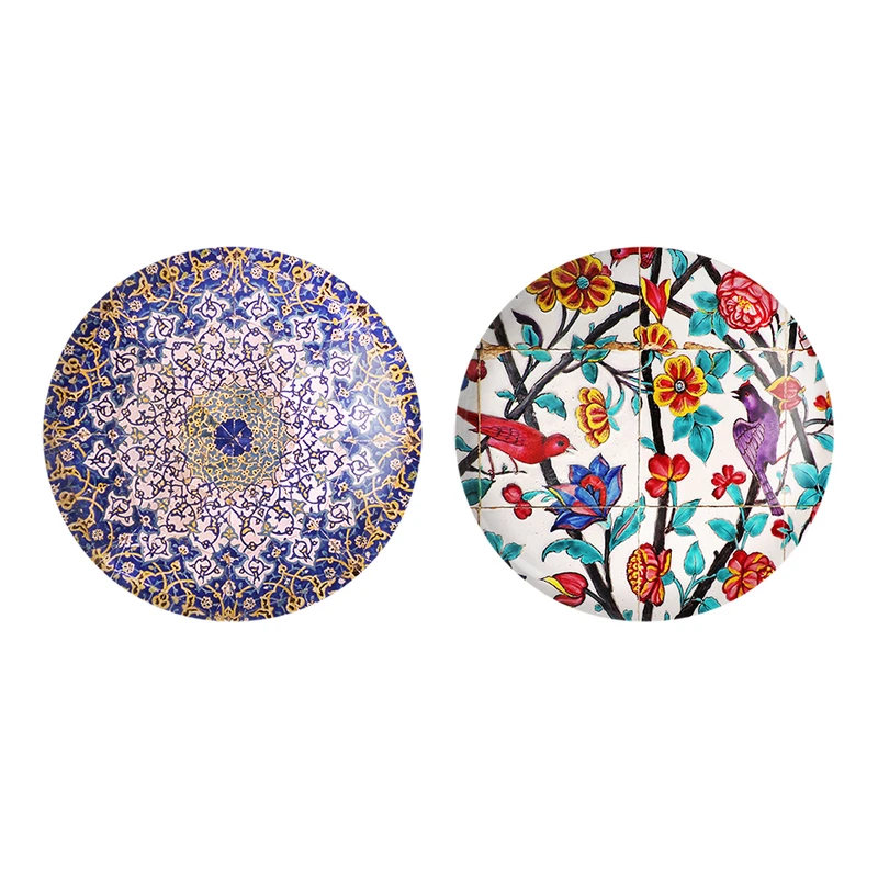 مگنت خندالو طرح کاشی کد 21802181 مجموعه 2 عددی