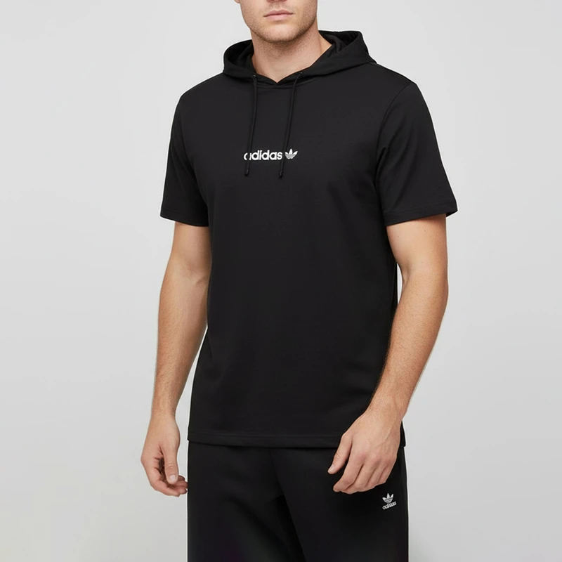 تی‌شرت کلاه‌دار آستین کوتاه مردانه مدل 14040311c