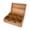 ست جا ادویه 6 پارچه مهتاک دکور مدل چوبی