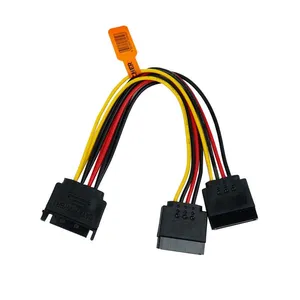 کابل تبدیل برق 1 به 2 ساتا مچر مدل MR-118 طول 0.2 متر
