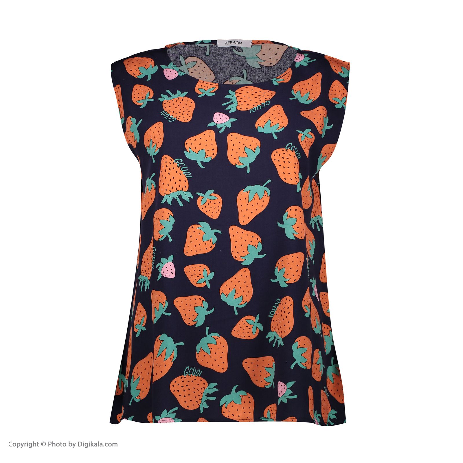 تاپ زنانه افراتین مدل توت فرنگی کد 1529 - - 3