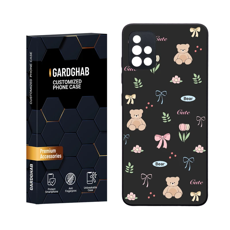 کاور گارد قاب مدل دورژله ای فانتزی مناسب برای گوشی موبایل سامسونگ Galaxy A51