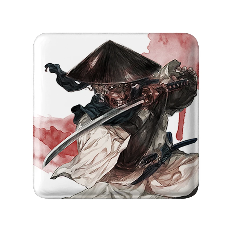 مگنت خندالو طرح اودو انیمه رورونی کنشین مدل مربعی کد 34890