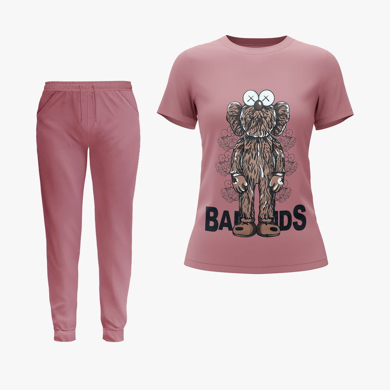 ست تی شرت و شلوار زنانه مدل   کاووس