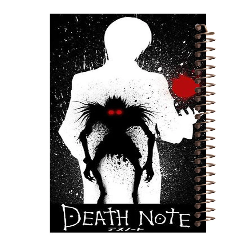 دفتر مشق 60 برگ طرح انیمه Death Note کد M136