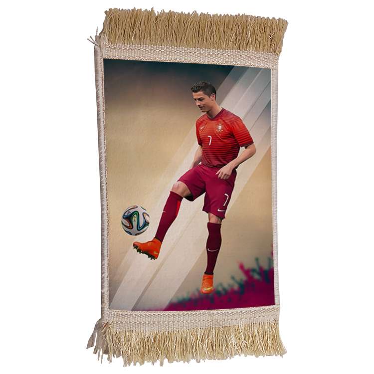 فرش ماشینی دیوارکوب مدل رونالدو کد 582