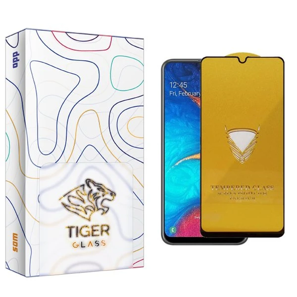 محافظ صفحه نمایش تایگر گلس مدل APL2 OG مناسب برای گوشی موبایل سامسونگ Galaxy A20