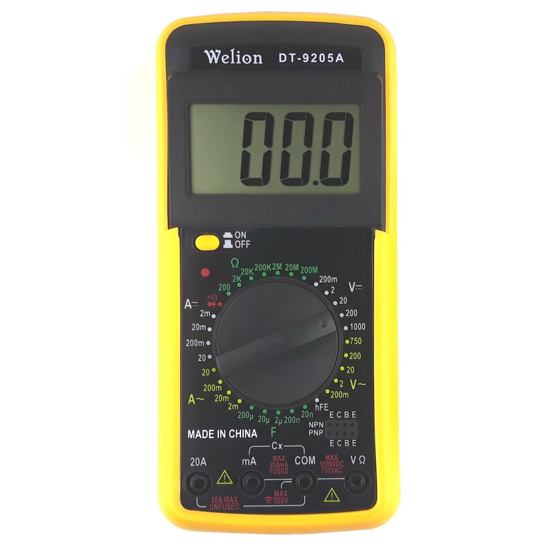 مولتی متر دیجیتال ویلیون مدل DT-9205A
