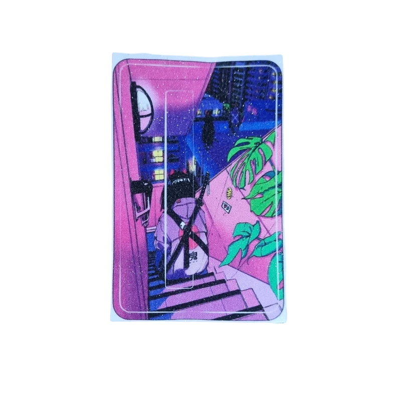 استیکر کارت مدل دختر انیمه ای شاینی کد ۱