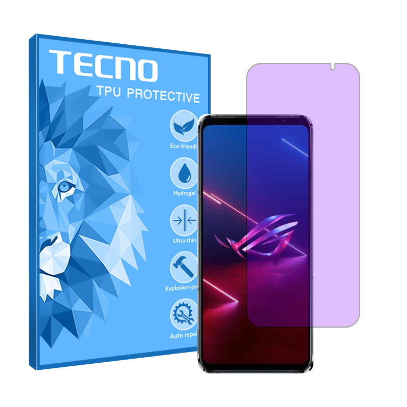 محافظ صفحه نمایش ضداشعه بنفش تکنو مدل Eye Care مناسب برای گوشی موبایل ایسوس ROG Phone 5s 