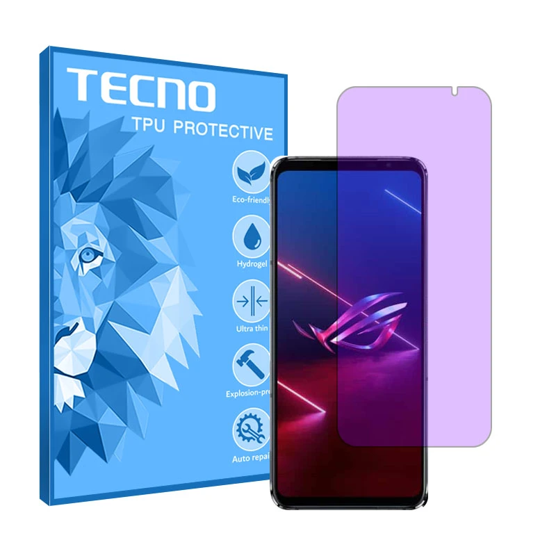 محافظ صفحه نمایش ضداشعه بنفش تکنو مدل Eye Care مناسب برای گوشی موبایل ایسوس ROG Phone 5s