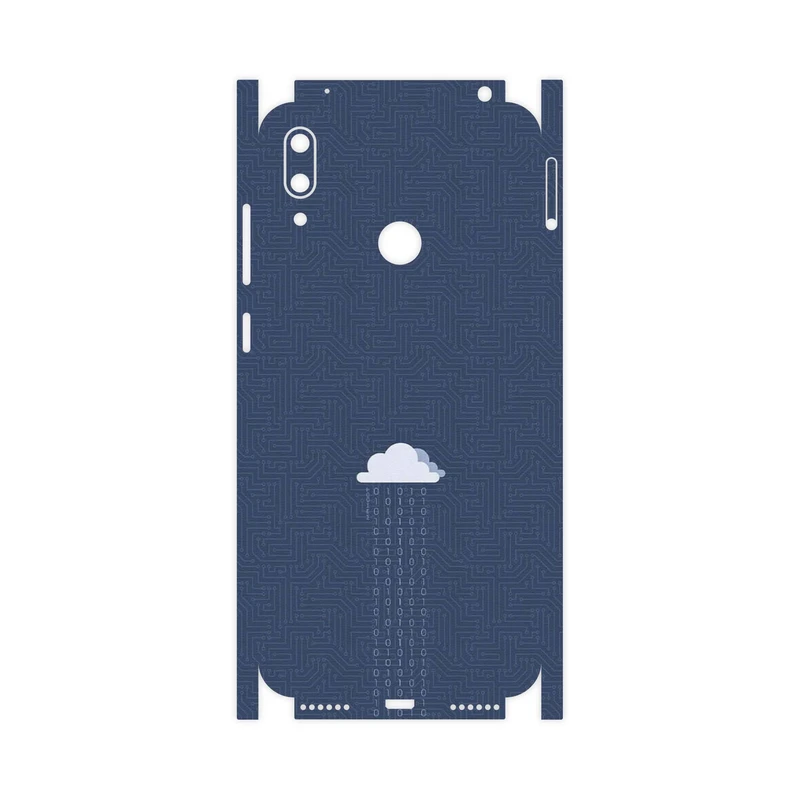 برچسب پوششی ماهوت مدل Minimal Data Cloud-FullSkin مناسب برای گوشی موبایل هوآوی Y7 Prime 2019