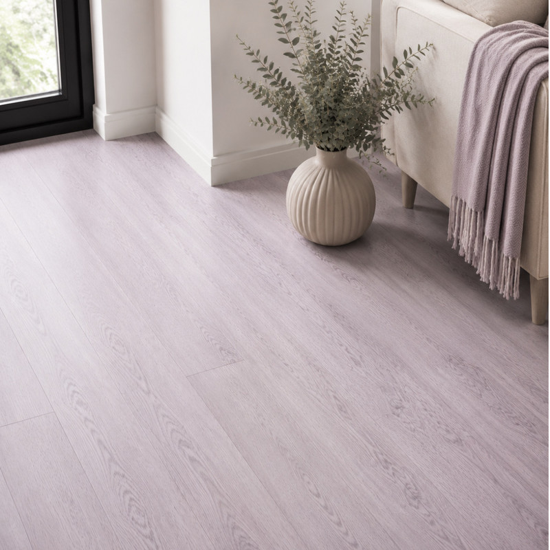 کفپوش مدل PVC طرح Arctic White Oak بسته ۱۶ عددی