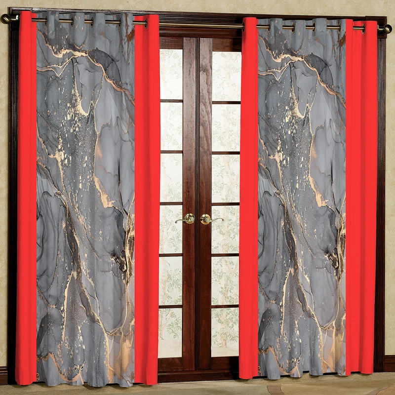 پرده مدل مخمل پانچی کد 4216 سایز 200x140 سانتی متر