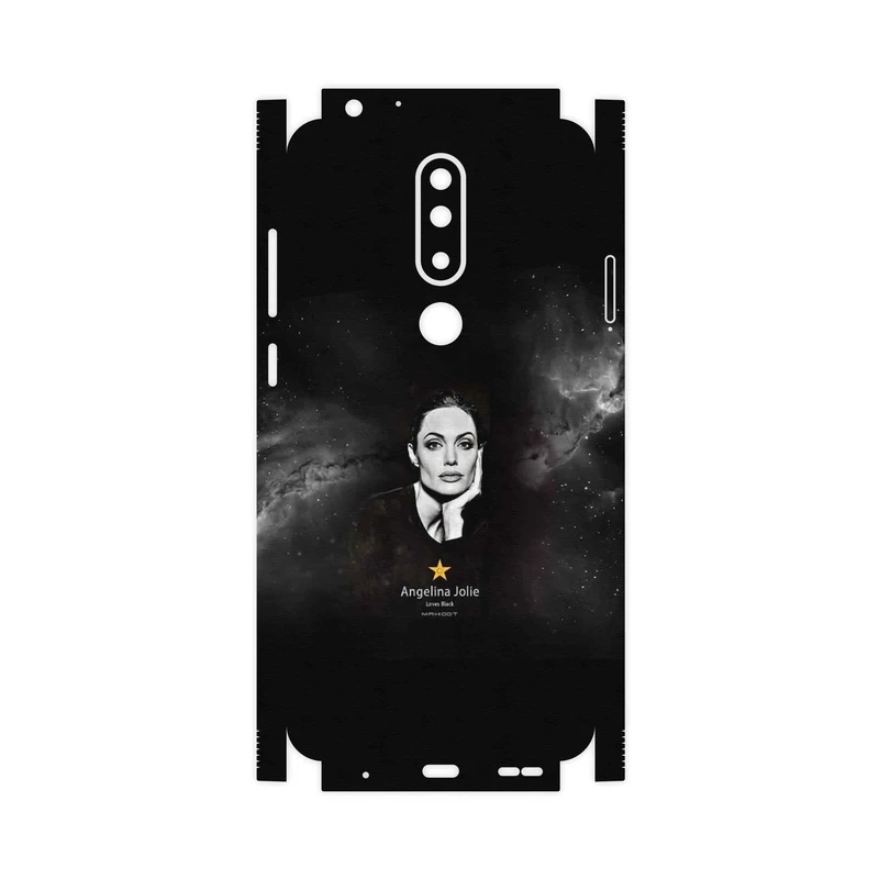برچسب پوششی ماهوت مدل Angelina Jolie-FullSkin مناسب برای گوشی موبایل نوکیا 5.1 Plus